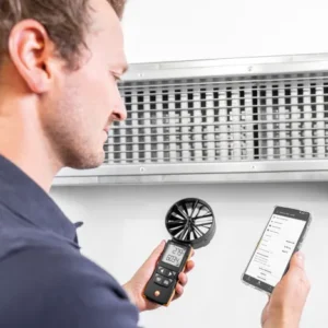 testo 417 - Anemómetro de molinete digital de 100 mm con conexión a la App - Imagen 5